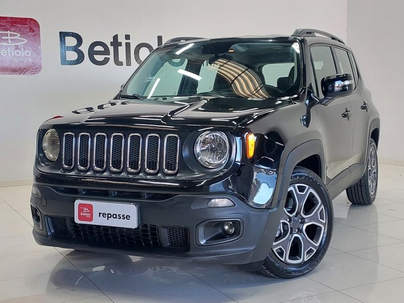 JEEP RENEGADE 1.8 16V FLEX LONGITUDE 4P AUTOMÁTICO 2015/2016 BETIOLO NOVOS E SEMINOVOS LAJEADO / Carros no Vale