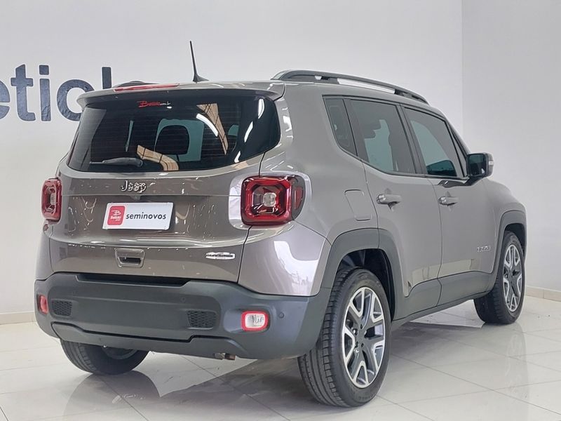 JEEP RENEGADE 1.8 16V FLEX LONGITUDE 4P AUTOMÁTICO 2019/2020 BETIOLO NOVOS E SEMINOVOS LAJEADO / Carros no Vale