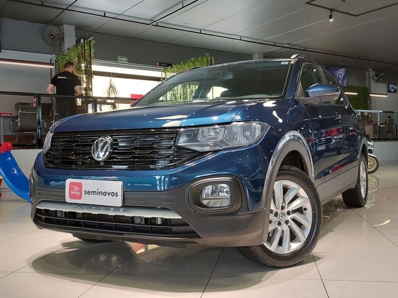 Volkswagen T-CROSS 1.0 200 TSI TOTAL FLEX AUTOMÁTICO 2019/2020 BETIOLO NOVOS E SEMINOVOS LAJEADO / Carros no Vale