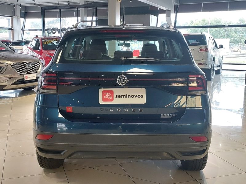 Volkswagen T-CROSS 1.0 200 TSI TOTAL FLEX AUTOMÁTICO 2019/2020 BETIOLO NOVOS E SEMINOVOS LAJEADO / Carros no Vale