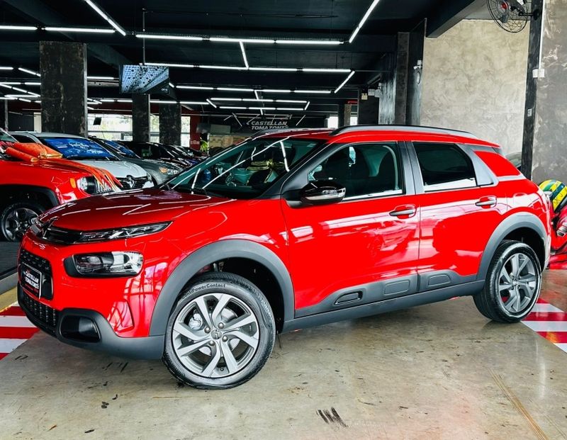 Citroen C4 CACTUS 1.6 VTI 120 FLEX FEEL PACK EAT6 2022/2022 CASTELLAN E TOMAZONI MOTORS CAXIAS DO SUL / Carros no Vale