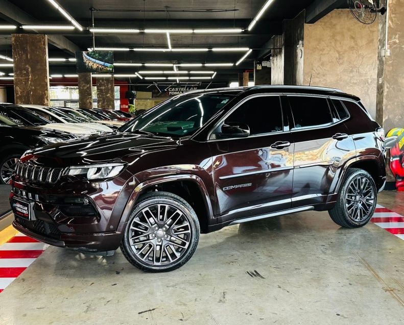 JEEP COMPASS 1.3 T270 TURBO FLEX S AT6 2021/2022 CASTELLAN E TOMAZONI MOTORS CAXIAS DO SUL / Carros no Vale