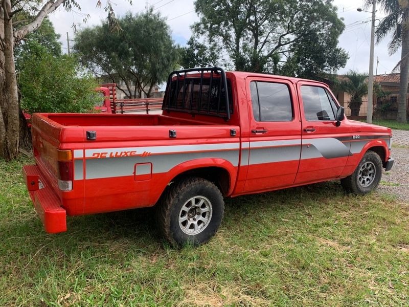 Chevrolet D20 4.0 CUSTOM S CD 8V TURBO DIESEL 4P MANUAL 1991/1991 CAMINHÕES & CAMIONETAS PASSO FUNDO / Carros no Vale