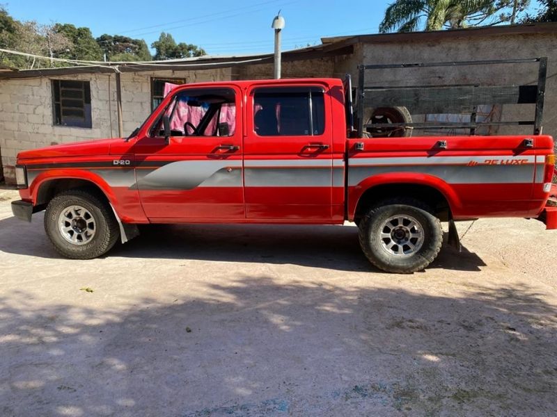 Chevrolet D20 4.0 CUSTOM S CD 8V TURBO DIESEL 4P MANUAL 1991/1991 CAMINHÕES & CAMIONETAS PASSO FUNDO / Carros no Vale