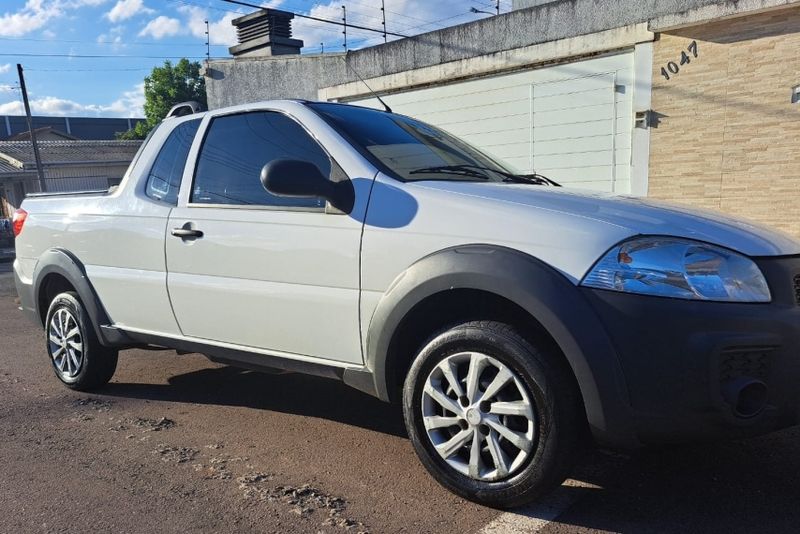 Fiat STRADA 1.4 MPI HARD WORKING CE 8V FLEX 2P MANUAL 2020/2020 CAMINHÕES & CAMIONETAS PASSO FUNDO / Carros no Vale