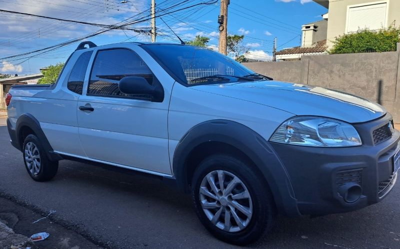 Fiat STRADA 1.4 MPI HARD WORKING CE 8V FLEX 2P MANUAL 2020/2020 CAMINHÕES & CAMIONETAS PASSO FUNDO / Carros no Vale