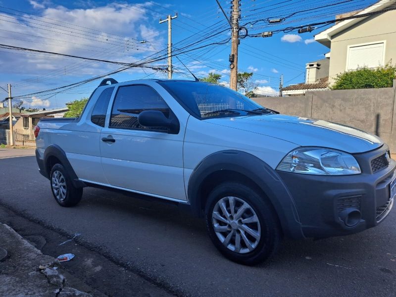 Fiat STRADA 1.4 MPI HARD WORKING CE 8V FLEX 2P MANUAL 2020/2020 CAMINHÕES & CAMIONETAS PASSO FUNDO / Carros no Vale