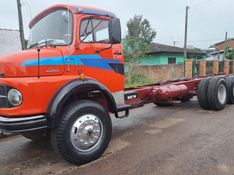 Mercedes-Benz 2213 L-2213 3-Eixos 2p 6×4 Tora Florestal 1975/1975 CAMINHÕES & CAMIONETAS PASSO FUNDO / Carros no Vale