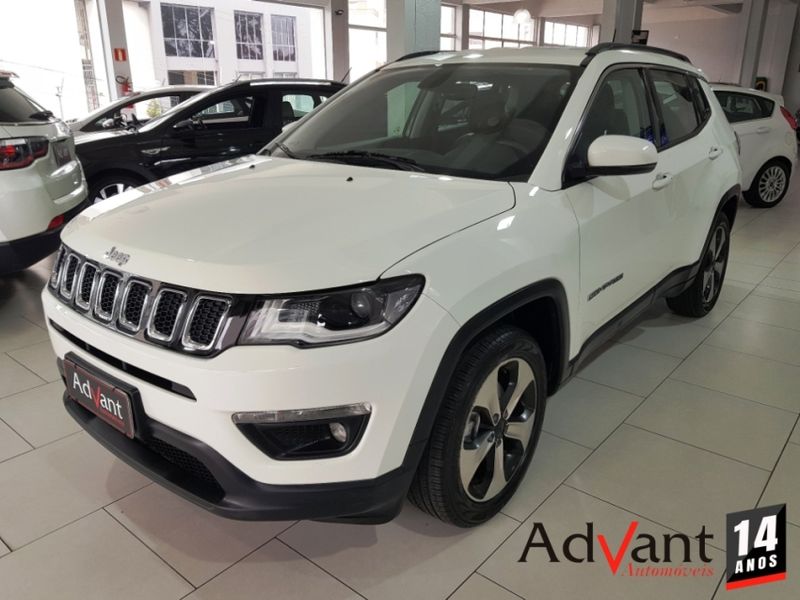 JEEP COMPASS 2.0 16V FLEX LONGITUDE AUTOMÁTICO 2017/2017 ADVANT AUTOMÓVEIS CAXIAS DO SUL / Carros no Vale