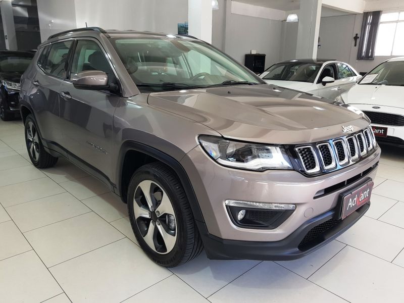 JEEP COMPASS 2.0 16V FLEX LONGITUDE AUTOMÁTICO 2017/2018 ADVANT AUTOMÓVEIS CAXIAS DO SUL / Carros no Vale