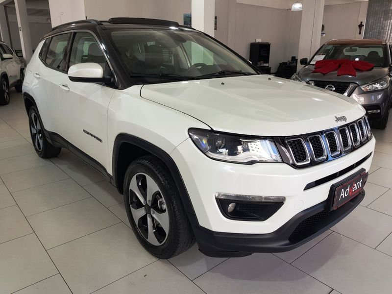 JEEP COMPASS 2.0 16V FLEX LONGITUDE AUTOMÁTICO 2017/2017 ADVANT AUTOMÓVEIS CAXIAS DO SUL / Carros no Vale