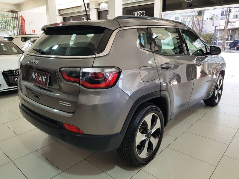 JEEP COMPASS 2.0 16V FLEX LONGITUDE AUTOMÁTICO 2017/2018 ADVANT AUTOMÓVEIS CAXIAS DO SUL / Carros no Vale