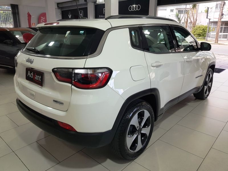 JEEP COMPASS 2.0 16V FLEX LONGITUDE AUTOMÁTICO 2018/2018 ADVANT AUTOMÓVEIS CAXIAS DO SUL / Carros no Vale