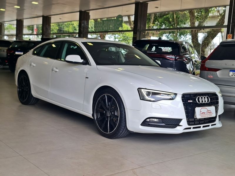 Audi A5 2.0 TFSI SPORTBACK AMBIENTE 16V GASOLINA 4P MULTITRONIC 2013/2014 CARRO DEZ NOVO HAMBURGO / Carros no Vale