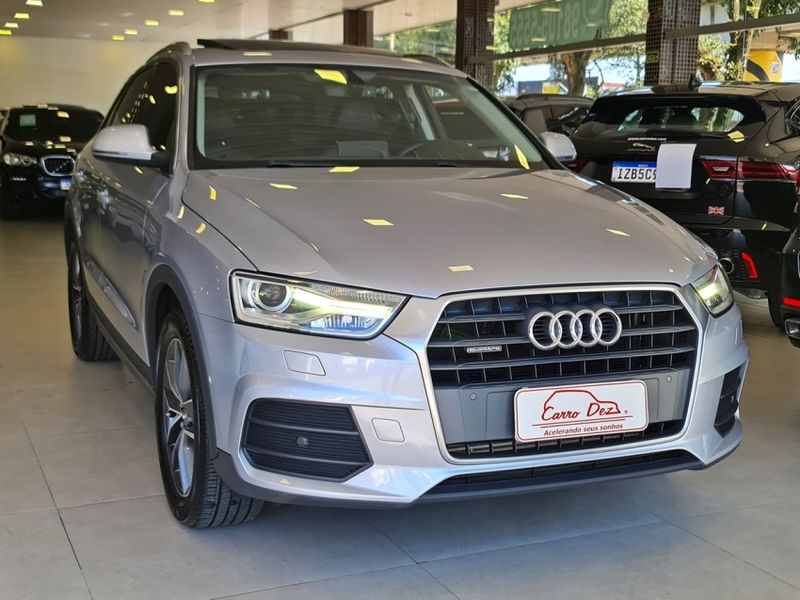 Audi Q3 2.0 TFSI AMBIENTE QUATTRO 4P GASOLINA S TRONIC 2017/2018 CARRO DEZ NOVO HAMBURGO / Carros no Vale