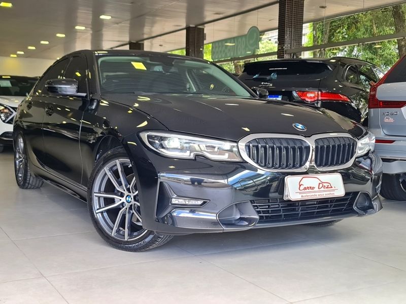 BMW 320i 2.0 16V TURBO GASOLINA SPORT AUTOMÁTICO 2020/2020 CARRO DEZ NOVO HAMBURGO / Carros no Vale