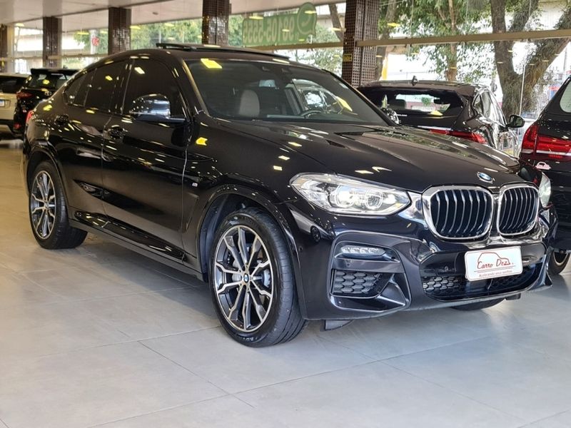 BMW X4 2.0 16V GASOLINA XDRIVE30I M SPORT STEPTRONIC 2020/2021 CARRO DEZ NOVO HAMBURGO / Carros no Vale