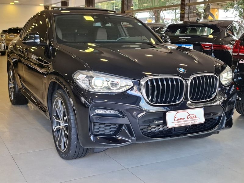 BMW X4 2.0 16V GASOLINA XDRIVE30I M SPORT STEPTRONIC 2020/2021 CARRO DEZ NOVO HAMBURGO / Carros no Vale