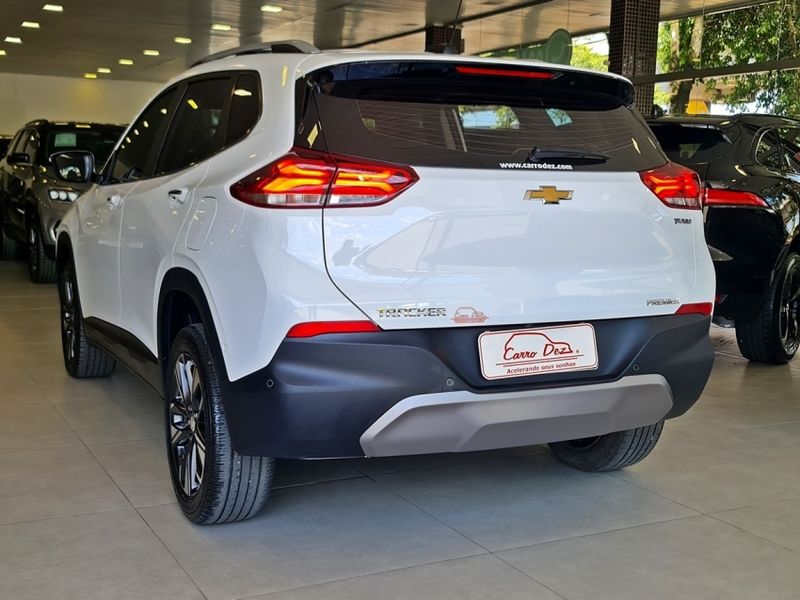 Chevrolet TRACKER 1.2 TURBO FLEX PREMIER AUTOMÁTICO 2022/2023 CARRO DEZ NOVO HAMBURGO / Carros no Vale