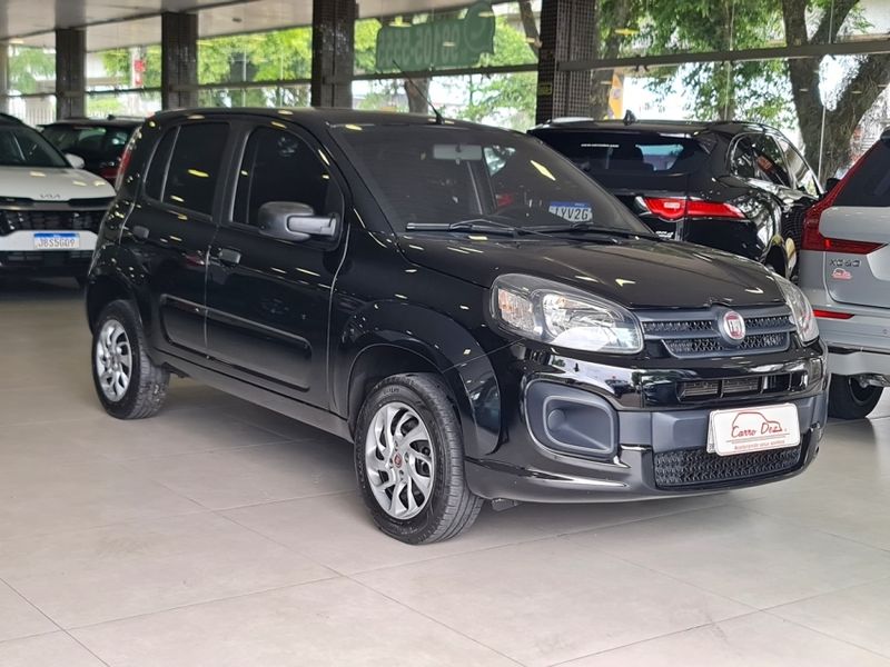 Fiat UNO 1.0 FIRE FLEX ATTRACTIVE MANUAL 2019/2019 CARRO DEZ NOVO HAMBURGO / Carros no Vale