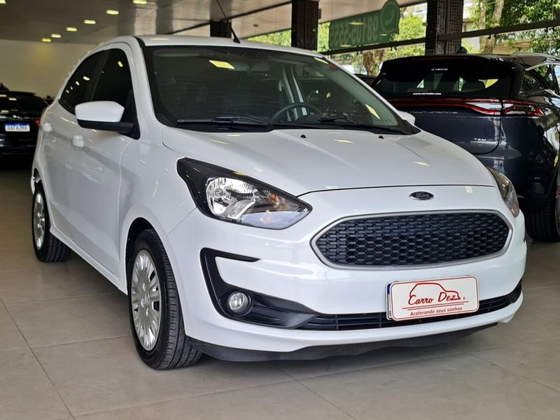 Ford KA 1.5 TI-VCT FLEX SE PLUS AUTOMÁTICO 2019/2020 CARRO DEZ NOVO HAMBURGO / Carros no Vale