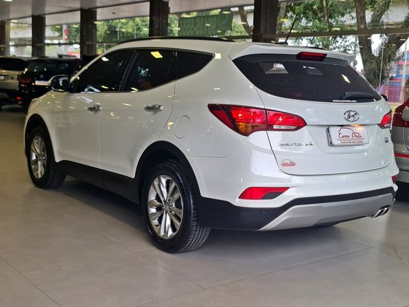 Hyundai SANTA FÉ 3.3 MPFI 4X4 V6 270CV GASOLINA 4P AUTOMÁTICO 2015/2016 CARRO DEZ NOVO HAMBURGO / Carros no Vale