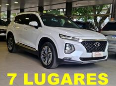 Hyundai SANTA FÉ 3.5 V6 GASOLINA 7L AWD AUTOMÁTICO 2019/2020 CARRO DEZ NOVO HAMBURGO / Carros no Vale