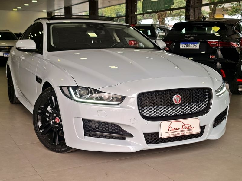 Jaguar XE 2.0 16V SI4 TURBO GASOLINA R-SPORT 4P AUTOMÁTICO 2015/2016 CARRO DEZ NOVO HAMBURGO / Carros no Vale