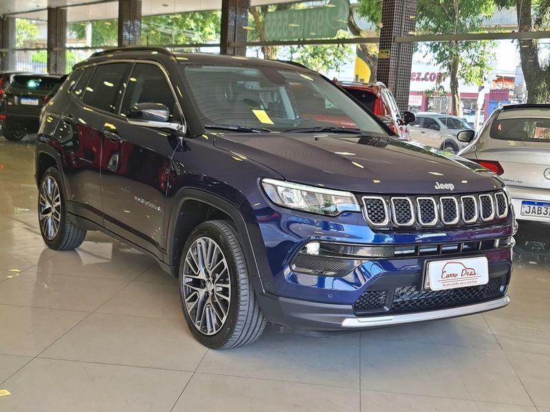 JEEP COMPASS 1.3 T270 TURBO FLEX LIMITED AT6 2023/2023 CARRO DEZ NOVO HAMBURGO / Carros no Vale