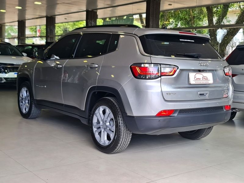 JEEP COMPASS 1.3 T270 TURBO FLEX LONGITUDE AT6 2021/2022 CARRO DEZ NOVO HAMBURGO / Carros no Vale