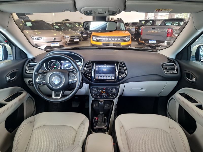 JEEP COMPASS 2.0 16V FLEX LIMITED AUTOMÁTICO 2019/2020 CARRO DEZ NOVO HAMBURGO / Carros no Vale