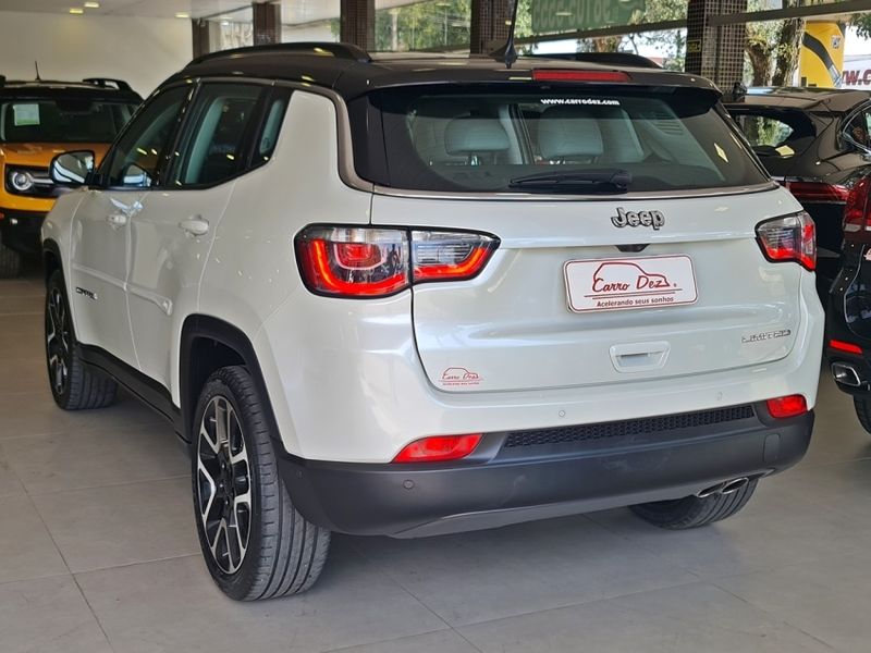 JEEP COMPASS 2.0 16V FLEX LIMITED AUTOMÁTICO 2019/2020 CARRO DEZ NOVO HAMBURGO / Carros no Vale