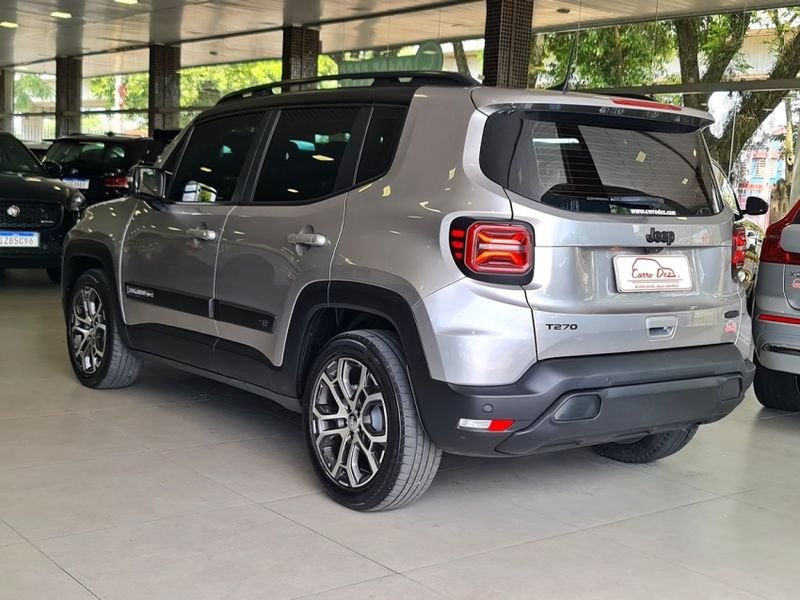 JEEP RENEGADE 1.3 T270 TURBO FLEX LONGITUDE AT6 2022/2022 CARRO DEZ NOVO HAMBURGO / Carros no Vale