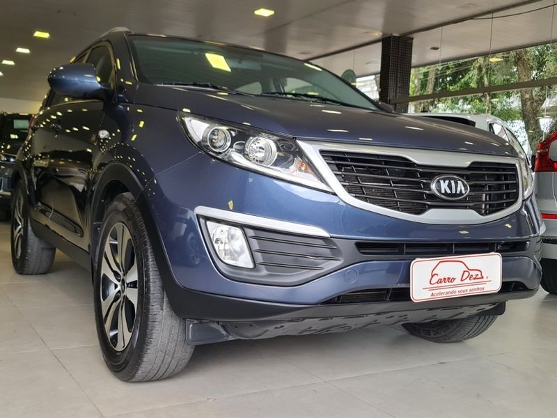 KIA SPORTAGE 2.0 LX 4X2 16V FLEX 4P AUTOMÁTICO 2013/2014 CARRO DEZ NOVO HAMBURGO / Carros no Vale