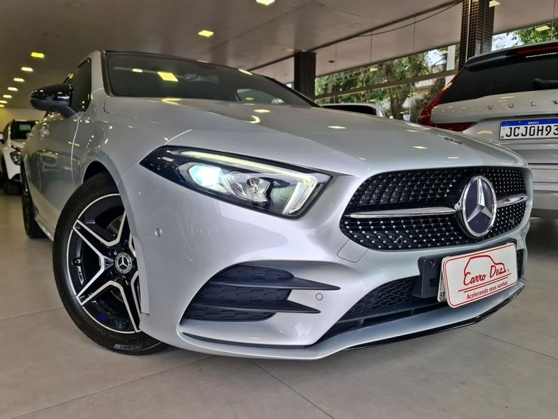 Mercedes-Benz A 250 2.0 CGI GASOLINA SPORT 7G-DCT 2018/2019 CARRO DEZ NOVO HAMBURGO / Carros no Vale