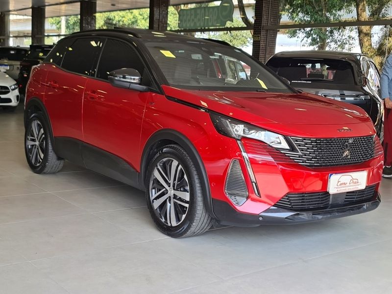 Peugeot 3008 1.6 16V THP GASOLINA GT PACK AUTOMÁTICO 2022/2023 CARRO DEZ NOVO HAMBURGO / Carros no Vale