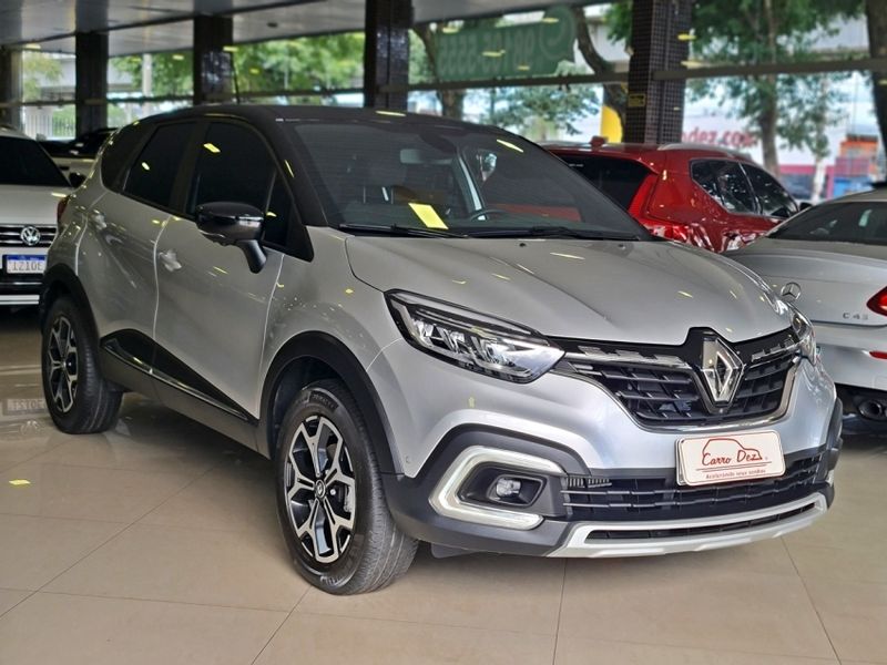 Renault CAPTUR 1.3 TCE FLEX ICONIC X-TRONIC 2021/2022 CARRO DEZ NOVO HAMBURGO / Carros no Vale