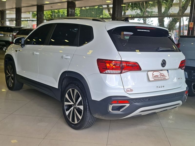 Volkswagen TAOS 1.4 250 TSI TOTAL FLEX HIGHLINE AUTOMÁTICO 2021/2022 CARRO DEZ NOVO HAMBURGO / Carros no Vale