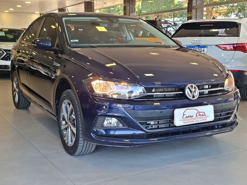 Volkswagen VIRTUS 1.0 200 TSI COMFORTLINE AUTOMÁTICO 2018/2018 CARRO DEZ NOVO HAMBURGO / Carros no Vale