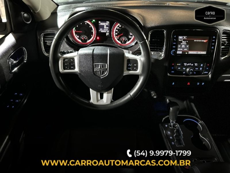 Dodge DURANGO 3.6 4X4 CREW V6 GASOLINA 4P AUTOMATICO 2013/2013 CARRO AUTOMARCAS CAXIAS DO SUL / Carros no Vale