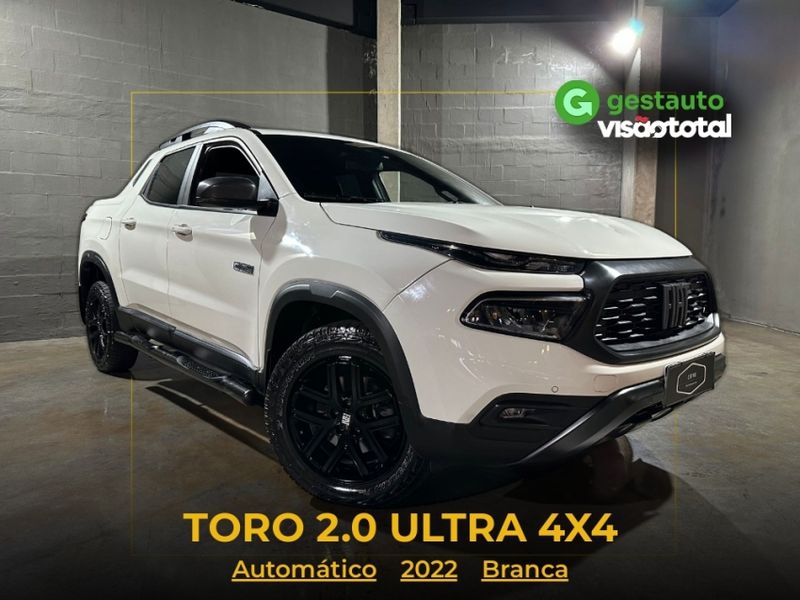 Fiat TORO 2.0 16V TURBO DIESEL ULTRA 4WD AT9 2021/2022 CARRO AUTOMARCAS CAXIAS DO SUL / Carros no Vale