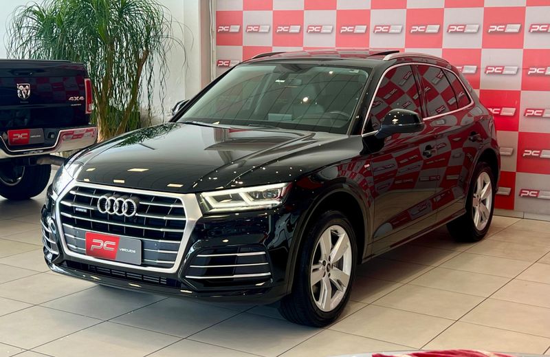 Audi Q5 S-Line 2.0 TFSI Quattro S-tronic 2020/2020 PC VEÍCULOS SANTA CRUZ DO SUL / Carros no Vale