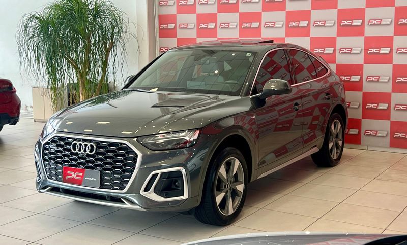 Audi Q5 S-Line 2.0 TFSI Quattro S-tronic 2021/2021 PC VEÍCULOS SANTA CRUZ DO SUL / Carros no Vale