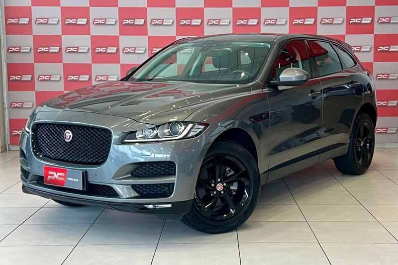 Jaguar F-Pace 2.0 Prestige 180cv 2017/2018 PC VEÍCULOS SANTA CRUZ DO SUL / Carros no Vale