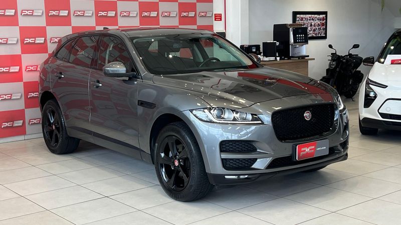 Jaguar F-Pace 2.0 Prestige 180cv 2017/2018 PC VEÍCULOS SANTA CRUZ DO SUL / Carros no Vale