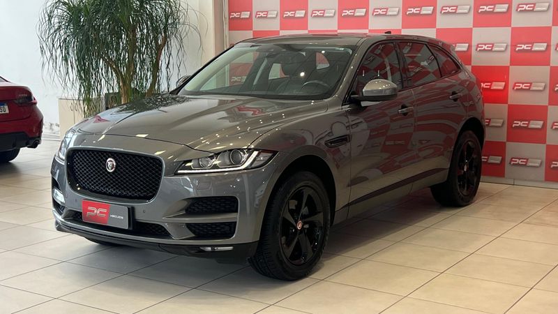 Jaguar F-Pace 2.0 Prestige 180cv 2017/2018 PC VEÍCULOS SANTA CRUZ DO SUL / Carros no Vale