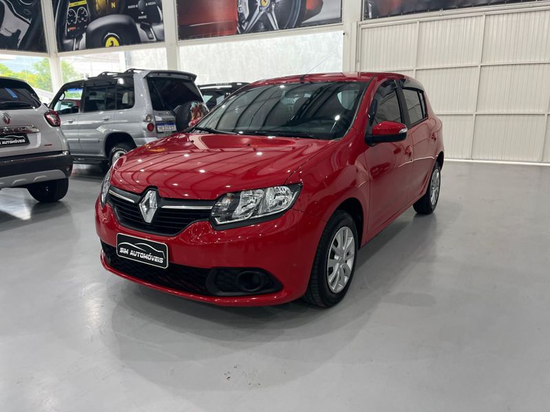 Renault Sandero Expression 1.0 2018/2019 SIM AUTOMÓVEIS ROLANTE / Carros no Vale