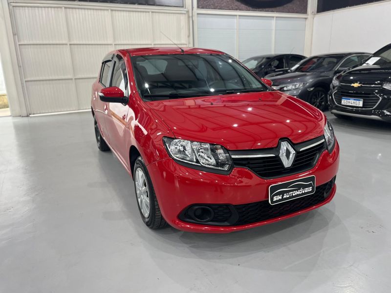 Renault Sandero Expression 1.0 2018/2019 SIM AUTOMÓVEIS ROLANTE / Carros no Vale