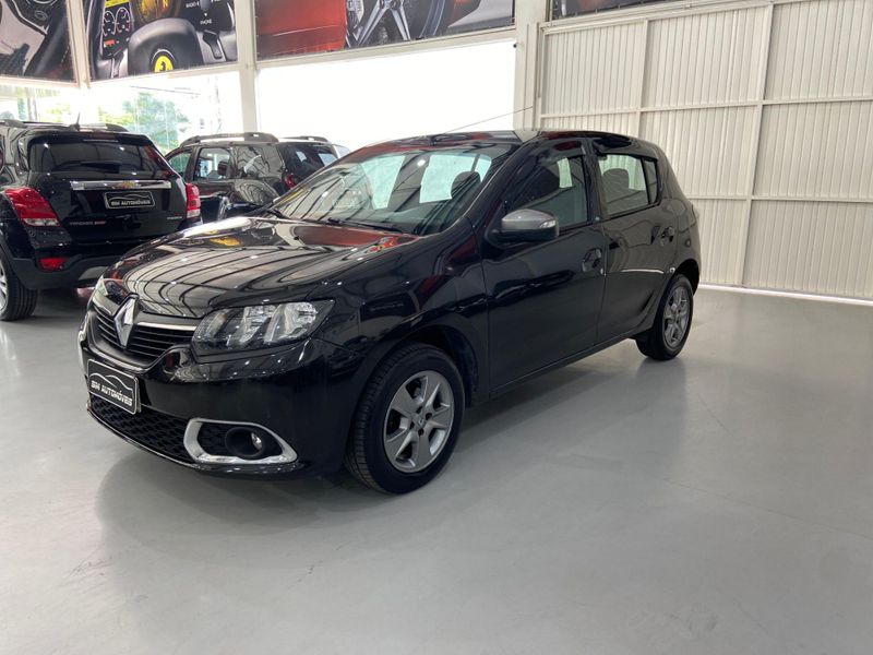 Renault Sandero Vibe 1.0 12v 2017/2018 SIM AUTOMÓVEIS ROLANTE / Carros no Vale