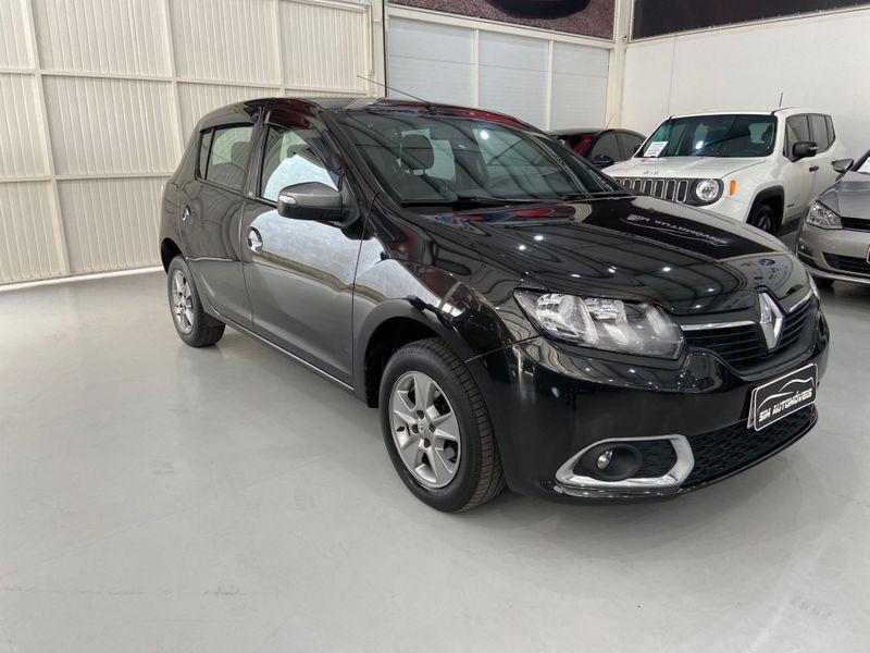 Renault Sandero Vibe 1.0 12v 2017/2018 SIM AUTOMÓVEIS ROLANTE / Carros no Vale